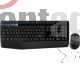 Kit Combo Teclado Y Mouse Logitech Mk345,inalambrico,usb 2.0,negro Azul