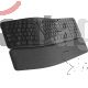 Logitech - Keyboard - Wireless - Usb - Ergonomic Design - All Black