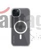 FUNDA DE PLASTICO RECICLADO CON MAGSAFE PARA IPHONE 15 PLUS DECODED TRANSPARENTE
