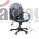 Silla Ejecutiva De Escritorio Am160gen27,simil Cuero De Color Negro