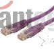 Cable De Red 3 Metros,cat6,rj45 Etl,patch Moldeado,color Morado