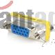 Adaptador Cambiador De Genero Vga - Acoplador Union De Conectores Hd15 Hembra A Hembra