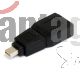 Adaptador Displayport Hembra A Mini-dp Macho Startech,negro