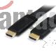 Cable Hdmi De Alta Velocidad Con Ethernet 3m Plano -2x Hdmi Macho - Ultra Hd 4k X 2k - Neg