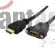 Cable Hdmi Macho A Hdmi Hembra Startech,para Montaje En Panel,largo 91cm,negro