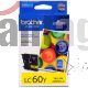 Cartridges De Tinta Brother Amarillo Lc60y