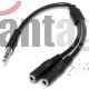 Splitter 2x Mini Jack 3.5mm