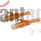 Cable De Red 15cm Naranja Cat6 Snagless