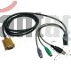 Tripp Lite Kit De Cables Para Multiplexor Kvm - Kit Combinado De Cables Ps2 Usb De 6 Pies