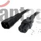 Cable Conector C14 A Conector C15 Startech,largo 0.9m,negro