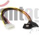 Cable Divisor Molex A 2x Sata