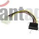 CABLE ADAPTADOR 15CM MOLEX LP4 A SATA