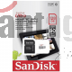 Tarjeta Microsdxc Sandisk 128gb Clase 10,incluye Adaptador Sd
