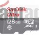 Memoria Microsdxc 128gb Sandisk,lectura 80mb S,clase 10 Con Adaptador Sd