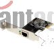 Tarjeta De Red Pci Express De 1 Puerto Gigabit Ethernet Rj45 - Adaptador Nic Pci-e - Perfi