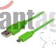 Cable Micro-usb A Usb-a Startech,largo 1m,verde