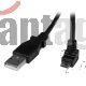 Cable Usb-a A Micro-usb B Startech,conector Tipo Codo,largo 2m,negro
