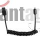 Cable Usb-a A Lightning Startech,rizado,largo 0.6m,negro