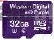 Memoria Microsdhc™ 32gb Wd Purple,speed Class 10 Uhs Speed Class 1 (u1),videovigilancia