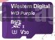 Memoria Microsdxc™ 128gb Wd Purple,uhs Speed Class 3 (u3) Video Speed Class 30 (v30)