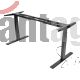 Tripp Lite Sit Stand Adjustable Electric Desk Base For Standing Desk Black - Table Base - 