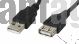 Cable Alargador Xtech Con Conector Usb 2.0 M-a A H-a 1.8mts