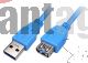Xtech - Usb Extension Cable - Blue - 6ft Usb 3.0 Ext