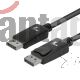 Xtech - Cable Displayport - Displayport (m) A Displayport (m) - 1.8 M - Trabado - Negro