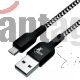 Cable Usb Xtech 4 Pin Usb Type A 5 Pin Micro-usb Type B 1.8 M Negro Y Blanco Braided Xtc-3