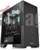 GABINETE GAMER THERMATAKE S300  VIDRIO TEMPLADO COLOR NEGRO