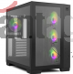 GABINETE GAMER HUMMER ASTRA BLACK VIDRIO TEMPLADO/4 FAN ARGB/S FUE NOX