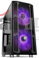 GABINETE GAMER HUMMER NOVA ARGB 2 FAN ARGB FRONT/S/FUENTE NOX