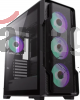 GABINETE GAMER SIEGE BLACK/3 FAN FRONT 1 FAN TRASERO/SIN FUENTE GAMEMAX