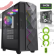 GABINETE GAMER DIAMOND CP BK 1 FAN REAR/ 2 FAN UP/ S/FUENTE