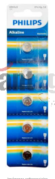 PHILIPS MICROBATERIA LITHIUM BATTERY A76/LR44 BLISTER 5 PCS