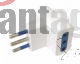 ADAPTADOR DE ENCHUFE 10A, 3 SOCKET DE 10A