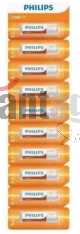 PHILIPS PILA CLORURO ZINC AA TIRA 10PCS