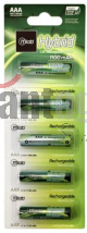 MLAB PACK 5 PILAS AAA HIBRID REC 1100MAH