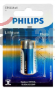 PHILIPS MICROBATERIA LITHIUM BATTERY CR123A  BLISTER 1 PC