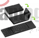 Klip Xtreme - Keyboard and Touchpad - Spanish - Wireless - Bluetooth 5.0 - Black - KCK-650S-BK