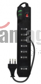 MLAB PROTECTOR SOBREVOLTAJE MCL-07 1400J 3MT BLACK