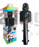 MLAB MIC KARAOKE LIL VOICE 2 LED SOPORTE METAL BLACK