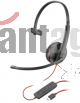 Poly Blackwire - 3210 - Headset - Wired - Monaural USB-C +USB-C/A Adapte