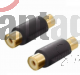 ACOPLADOR RCA 2 HEMBRAS