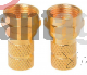 CONECTOR ATORNILLABLE RG-6 GOLD ( 2 UNIDADES )