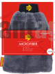 MOMO MICROFIBER KNOBBY WASH MITT WITH SCRUBBE