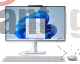 Lenovo A100 - All-in-one - Intel Core i3 N3050 / 3.8 GHz - DDR4 SDRAM - 512 GB HDD - 23.8