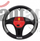 CUBRE VOLANTE DE CUERO MOMO BLACK/GREY MOMO NUEVO