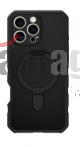 FUNDA NYLON FORCE R MAGSAFE PARA IPHONE 16 PRO ITSKINS NEGRO