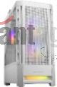 GABINETE GAMER DUOFACE RGB WHITE 3 F/ ARGB / MATX/ SIN FUENTE COUGAR